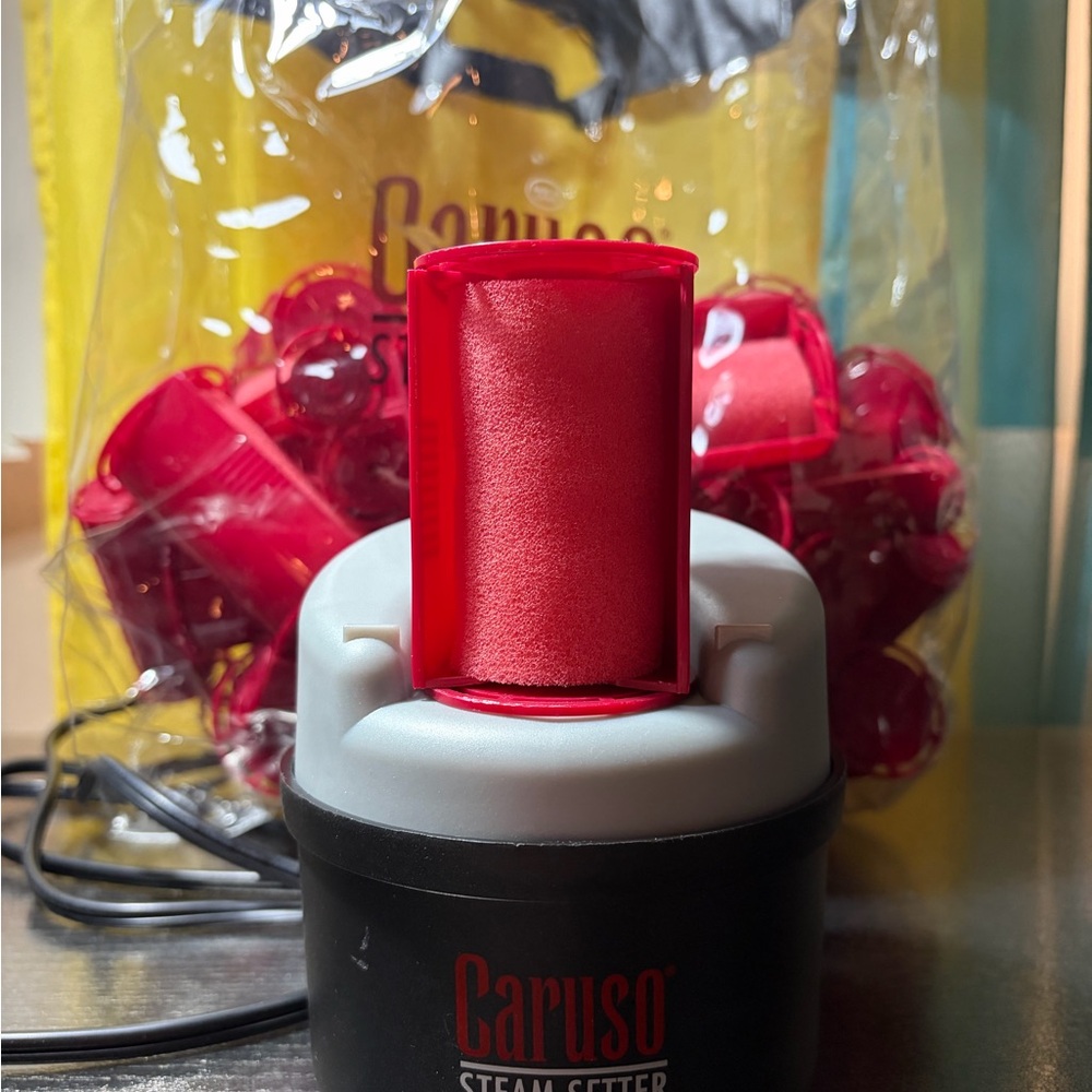 Caruso Red Steam Hair Setter